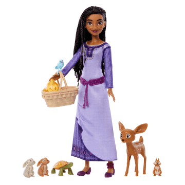 Disney Wish Woodland Animals Of Rosas Surprise Set With Fashion Doll, Animal Friends & Accessories - Imagen 1 de 6