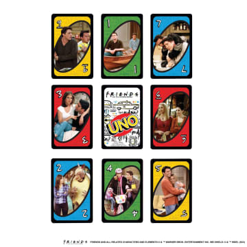 UNO Friends Card Game For Family, Adult & Party Nights, Collectible Inspired By Tv Series - Image 5 of 6
