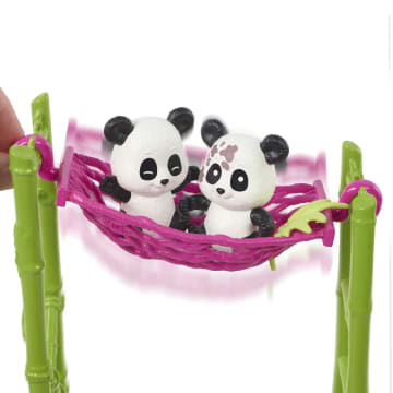 Barbie Profissões Conjunto de Brinquedo Cuidados e Resgate de Pandas