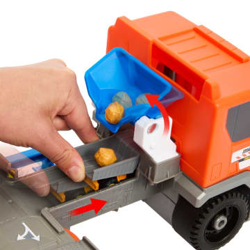 Matchbox-Action Drivers-Excavatrice Transformable-Camion de Chantier