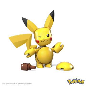 MEGA Pokémon Jogo de Construção Pokébola Pikachu 25 Aniversário