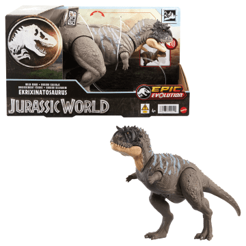 Jurassic World Dinossauro de Brinquedo Rugido Selvagem Ekrixinatosaurus
