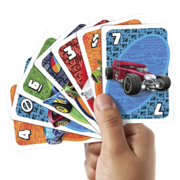UNO Matching Card Game, Hot Wheels theme, For 7 Year Olds & Up