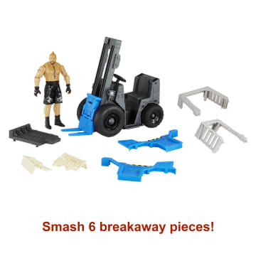 WWE Wrekkin Slam 'n Stack Forklift With Brock Lesnar Action Figure