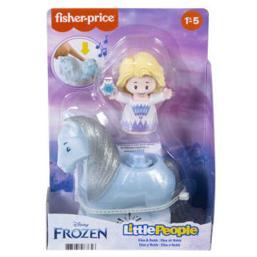 Disney Frozen Elsa & Nokk Little People Figure Set With Lights & Sounds For Toddlers