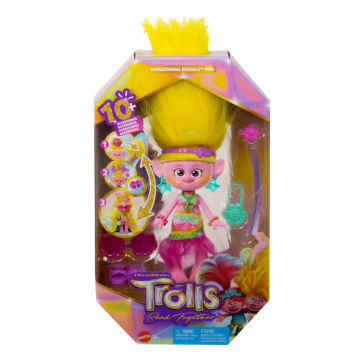 Dreamworks Trolls Band Together Hairsational Reveals Viva Fashion Doll & 10+ Accessories - Image 6 of 6