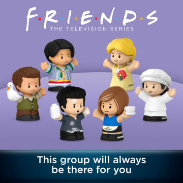 Little People Collector Friends TV Series Special Edition Set For Adults & Fans, 6 Figures