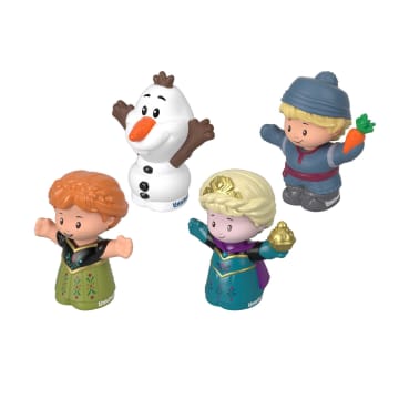 Fisher-Price Little People Lot de 4 Figurines Disney La Reine des Neiges