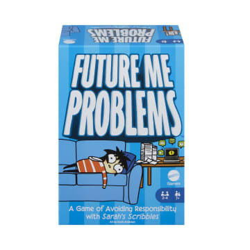 Sarah's Scribbles Future Me Problems Card Game, Funny Family Game For Game Night