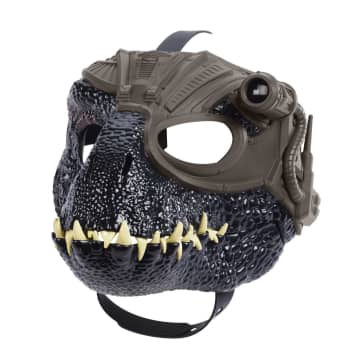 Jurassic World indoraptor Dinosaur Mask With Tracking Light And Sound For Role Play - Imagem 1 de 6