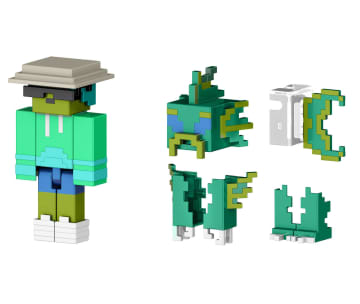 Minecraft  Série Créateur  Figurines Articulées et Accessoires - Imagen 1 de 6