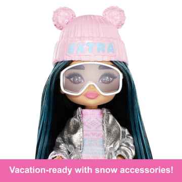 Barbie Extra Minis Travel Doll With Winter Fashion, Barbie Extra Fly
