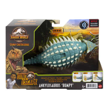 Jurassic World Camp Cretaceous Roar Attack Ankylosaurus Bumpy Figure