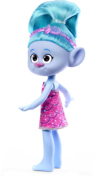 Dreamworks Trolls Band Together Trendsettin’ Chenille Fashion Doll, Toys Inspired By the Movie - Imagen 5 de 5