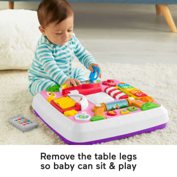 Laugh & Learn Around the Town Learning Table, Pink Interactive Baby Toy