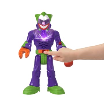 Imaginext DC Super Friends Figura de Acción The Joker Insider & LaffBot - Imagem 2 de 6