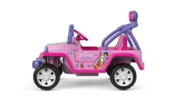 Power Wheels Disney Princess Jeep Wrangler Ride-On Toy With Sounds & Phrases, Preschool Toy