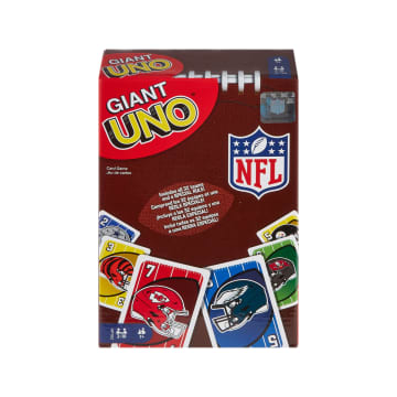 Giant UNO NFL Game For Kids, Adults & Family Night