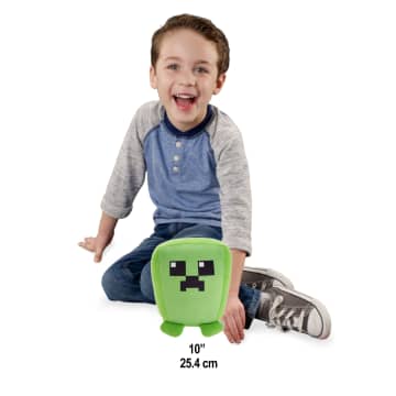 Minecraft Cuutopia 10-In Creeper Plush Character Pillow Doll, Collectible Toy - Imagem 3 de 6