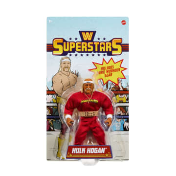 WWE Action Figure Hulk Hogan Superstars - Image 6 of 6