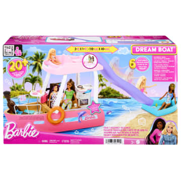 Barbie Dream Boat Playset With Pool, Slide And 20+ Accessories