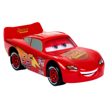 Disney And Pixar Cars Moving Moments Lightning Mcqueen Toy Car With Moving Eyes & Mouth - Imagen 3 de 5