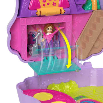 Polly Pocket Set de Juego Compacto Campamento de Aventura