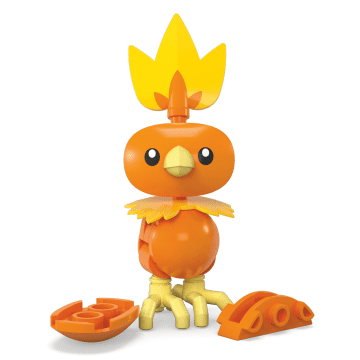 MEGA Pokémon Jogo de Construção Pokébola Torchic - Imagem 3 de 6