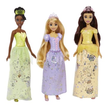 Disney Princess Toys, 7 Princess Dolls And Accessories, Gifts For Kids