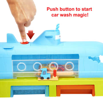 Disney And Pixar Cars Toys, Car Wash Playset, Color-Change Vehicle