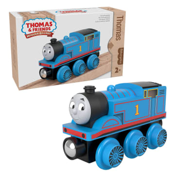 Fisher-Price Thomas & Friends Wooden Railway Thomas Engine - Imagen 1 de 6