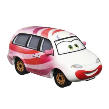 Cars de Disney y Pixar Vehículo de Juguete Mini Van de Payaso