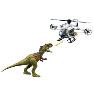Jurassic World Dominion Copter Combat Pack, Vehicle & Figures 4 Years & Up