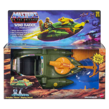 Masters Of The Universe Origins Wind Raider Vehicle For Motu Play And Display