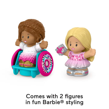 Fisher-Price Little People Barbie Party Figure Pack, 2 Characters For Toddlers