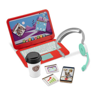 Fisher-Price My Home Office, Pretend Laptop Play Set - Image 1 of 6