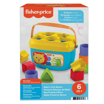 Fisher-Price Juguete para Bebés Primeros Bloques del Bebé