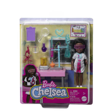 Barbie Chelsea Doll And Accessories, Can Be Scientist Playset With Small Doll And Lab Accessories