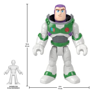 Disney And Pixar Lightyear Toy Imaginext Buzz Lightyear XL Figure, 10 in Tall, Space Ranger Alpha