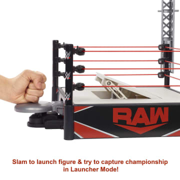 WWE Wrekkin Kickout Ring Playset With Ref Mode & Launcher Mode