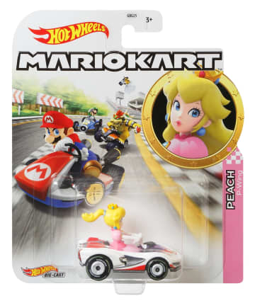 Hot Wheels Mario Kart Veículo de Brinquedo Princesa Peach - Image 4 of 4