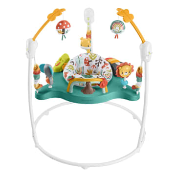 Fisher-Price Baby Bouncer Whimsical Forest Jumperoo Activity Center With Music And Lights
