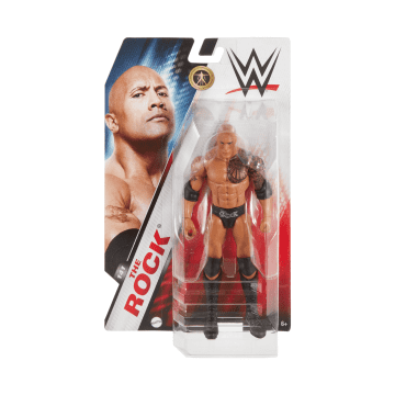 Wwe  Figurine Articulée  15,24Cm (6Po)  The Rock, de Collection - Imagen 2 de 6