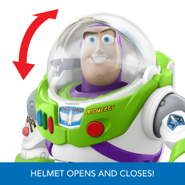 Disney and Pixar Toy Story Buzz Lightyear 10-in Action Figure Toy with Rocket & Sounds