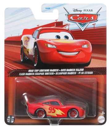 Carros da Disney e Pixar Diecast Veículo de Brinquedo Rayo McQueen Viajante - Imagen 4 de 4