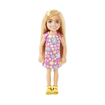 Barbie Boneca Chelsea Vestido de Flor Roxo - Imagem 1 de 6