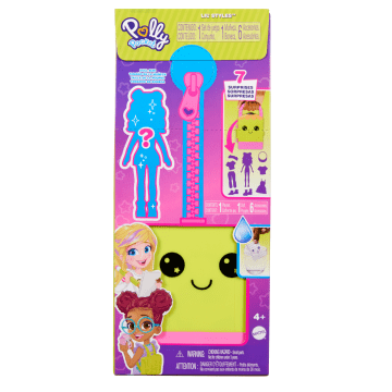 Polly Pocket Dolls & Playset, Lil’ Styles Travel Toy Collection With 3-inch Doll And Accessories