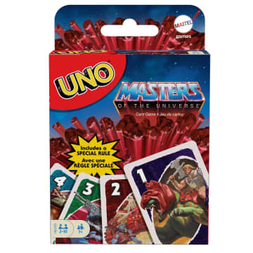 UNO Masters Of the Universe Card Game For Players 7 Years Old & Up