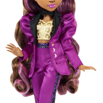 Monster High Clawdeen Wolf Doll in Monster Ball Party Fashion With Accessories - Imagem 3 de 6