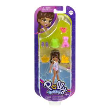 Polly Pocket Conjunto de Brinquedo Pacote de Modas Praia Shimmer - Image 6 of 6